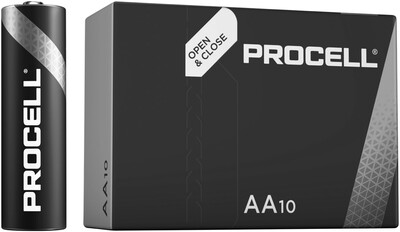 Batéria DURACELL ProCell Alkalická AA (10ks) 1.5V (LR6) 10BL