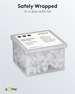 Káblová úchytka 14mm, 100ks/bal