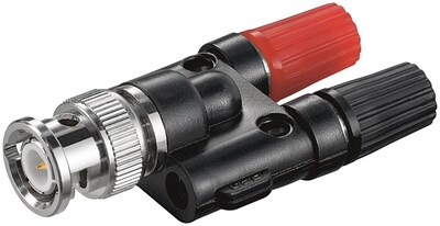 Adaptér BNC/2xBanana M/F