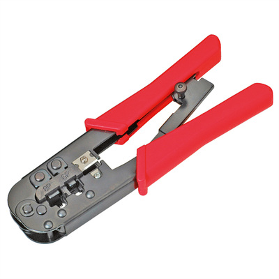 Kliešte krimpovacie RJ11/RJ12/RJ45, červené