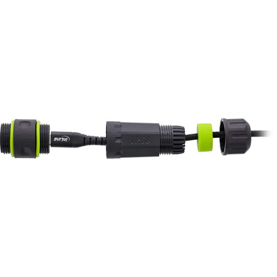 Chránička "SPOJKA" USB-C - USB-C, tienená, vodeodolná prachuvzdorná IP68, M20