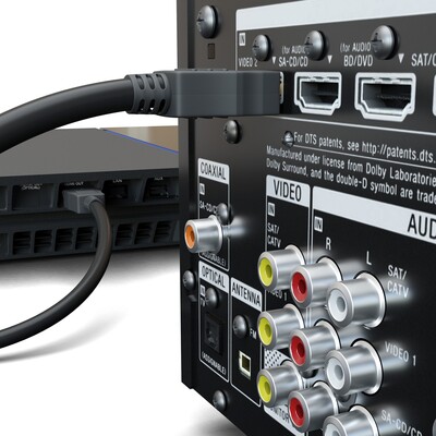 Kábel HDMI M/M 1.5m, Ultra High Speed+Eth, 8K@60Hz, HDMI 2.1, pozl. konektor, čierny