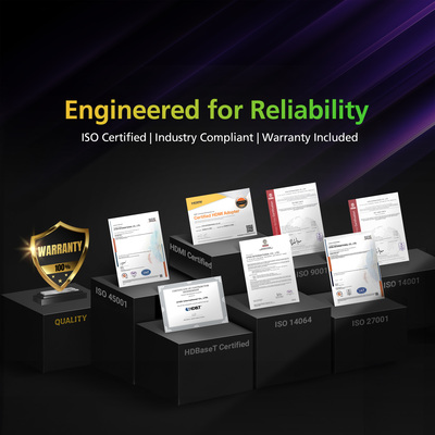 KVM switch/prepínač 4PC, HDMI, USB 2.0, hub, audio, 4K@60Hz, čierny