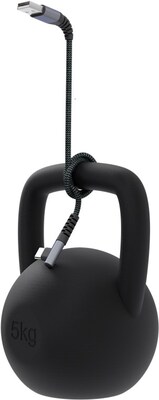 Kábel USB 2.0 Typ C AM/CM 1m, High Speed, Power Delivery 60w 20V3A, čierny/sivý, zahnutý 90°