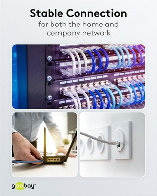 Konektor 8/8 RJ45 cat.6a, UTP 10Gbit, na drôt, montáž bez klieští AWG 22-24, biely skrutkovací