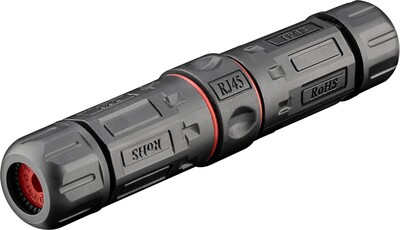 Chránička "SPOJKA" RJ45 cat.6 vodeodolná prachuvzdorná IP68