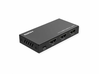 Video distribútor/splitter HDMI 1IN/2OUT, EDID Managment, UHD 4K@60Hz 18G