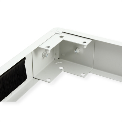 Podstavec pre sieťový kabinet, 600x800mm (ŠxH), sivý