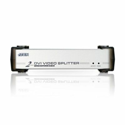 Video distribútor / splitter DVI-D + audio 1IN/2OUT 