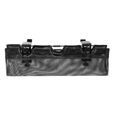 Káblový organizér, žľab na káble pod stôl, 610 x 240 x 160 mm (DxHxV), čierny