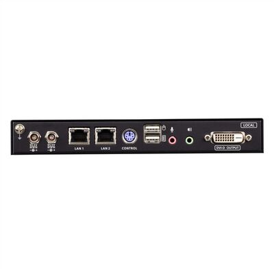 KVM switch/prepínač cez IP, DVI, RJ45, USB, 1920x1200