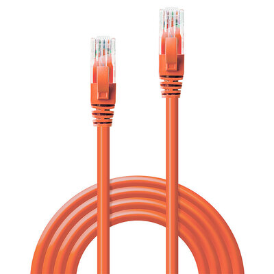 UTP Patchkábel 1m cat.6, oranžový, Cu