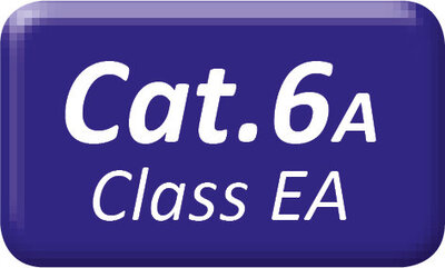 S/FTP (PiMF) Patchkábel LSOH 7.5m cat.6a, čierny, Cu, Component Level