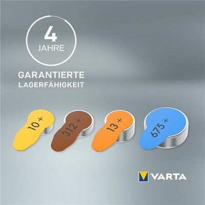 Baterka VARTA Hearing Aid PR48/V13 (6ks) 1.45V 6BL