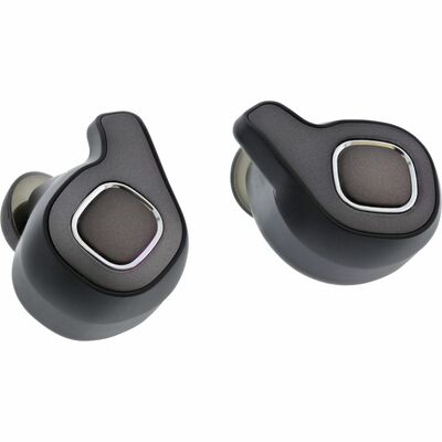 Slúchadlá do uší (in-ear) s mikrofónom, bluetooth, TWS+, Qi-Case PowerBank, čierne