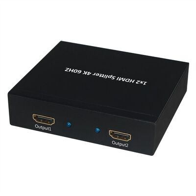 Video distribútor/splitter HDMI 1IN/2OUT, UHD 4K@60Hz 18G