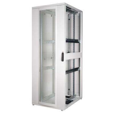 19" Rack na podlahu 47U, 2194x800x1000mm (HxWxD), PRO, sivý