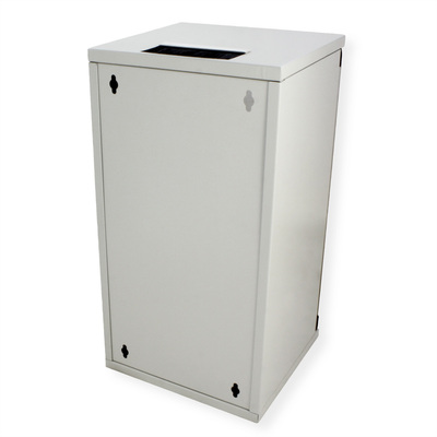 10" Rack na stenu 12U, sivý, 595x312x300mm (HxWxD), RAL7035