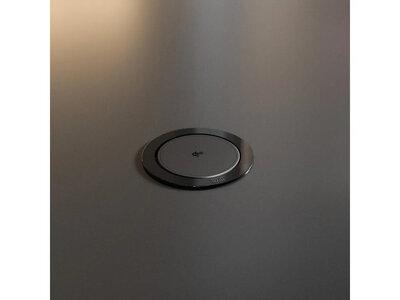 ELEVATOR 1xUTE 230V, Nabíjačka (1xUSB C + Wireless) 15W, 2m kábel 1.5mm², vidlica CEE7/7, čierna