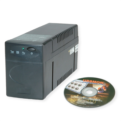 UPS Záložný zdroj, VALUE 800VA/550W, kábel+SW