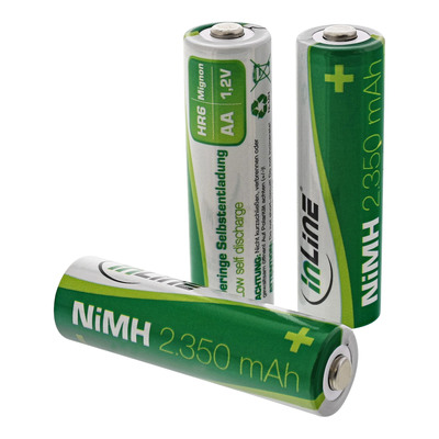 Batéria InLine nabíjacia AA (4ks) 1.2V 2350mAh NiMH4BL (HR03) 4BL