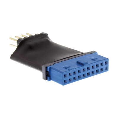 Adaptér IDC 19pin (USB 3.0) na IDC 10pin (USB 2.0) na základnú dosku