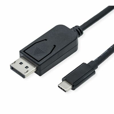 Kábel USB 3.1 Typ C na DisplayPort M/M 3m, 4K@60Hz UHD, čierny