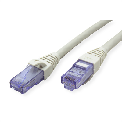 UTP Patchkábel LSOH 0.3m cat.6a, sivý, Cu, Component Level