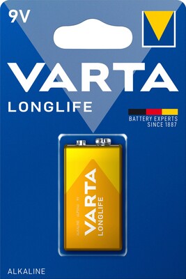 Batéria VARTA Longlife Alkalická 9V (6LR61) 1BL