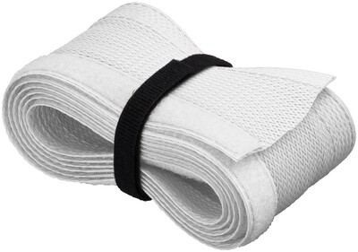 Káblový organizér Kábel Fix, suchý zips, 1.8m, ⌀ 20-40mm, biely