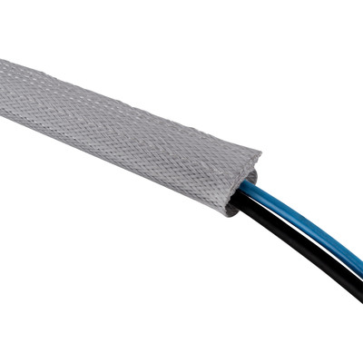 Káblový organizér Kábel Fix, suchý zips, 1m, ⌀ do 25mm, biely