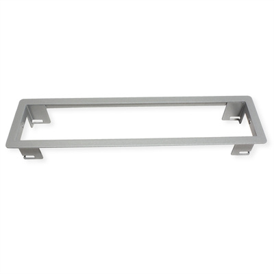 Power Frame rámik 4 pozície, 284x73x36mm, oceľ, striebornosivý