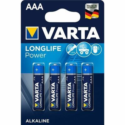 Baterka VARTA Longlife Power Alkalická AAA (4ks) 1.5V (LR03) 4BL