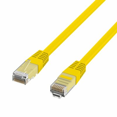 UTP Patchkábel 5m cat.5e, žltý, CCA