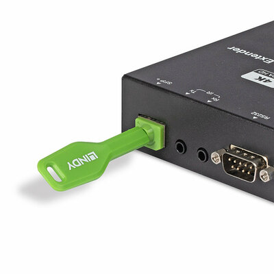 SFP Port Blocker, bez kľúča, 20x zámok SFP, zelený