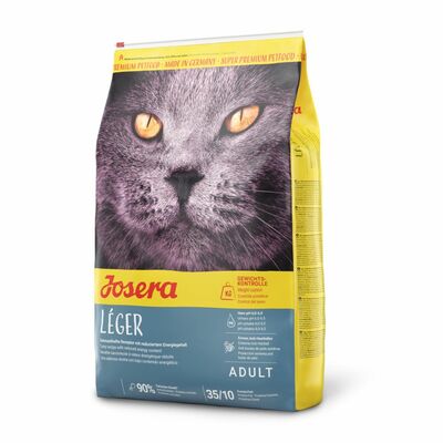 Krmivo pre Mačky - JOSERA Léger, ľahké pre kastrované mačky, 10kg
