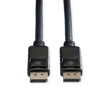 Kábel DisplayPort M/M 10m, 4K@60Hz, DP v1.2, 21.6Gbit/s, čierny