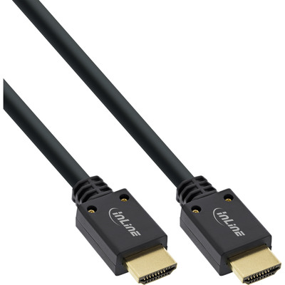Kábel HDMI M/M 2m, Ultra High Speed+Eth, 8K@60Hz, HDMI 2.1, 48G, G pozl. konektor, čierny