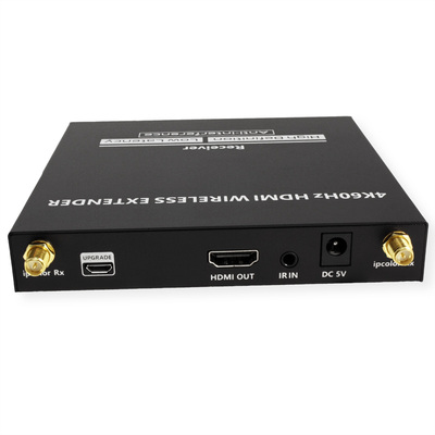 Wireless Audio/Video system, predĺženie HDMI do 50m, 4K@60Hz, IR, s lokálnym monitorom "loop out"