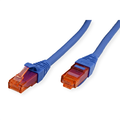UTP Patchkábel LSOH 1.5m cat.6, modrý, Cu, Component Level