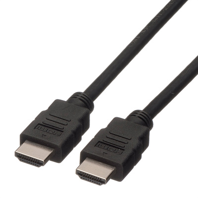 Kábel HDMI M/M 5m, High Speed+Eth, 4K@30Hz, HDMI 1.4, čierny, LSOH