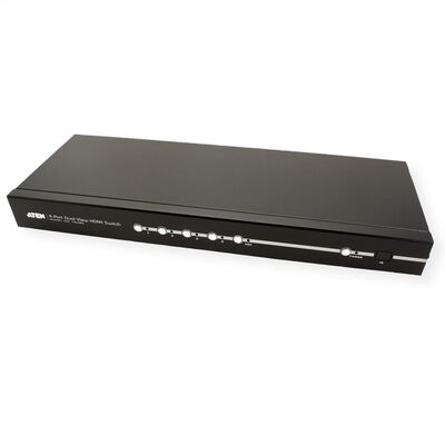 Video selektor/switch HDMI 4IN/2OUT, Audio Extraktor, EDID, RS232, 1080p