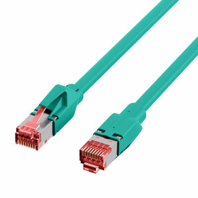 S/FTP (PiMF) Patchkábel LSOH 50m cat.6a, zelený, Cu UC900 s TM21