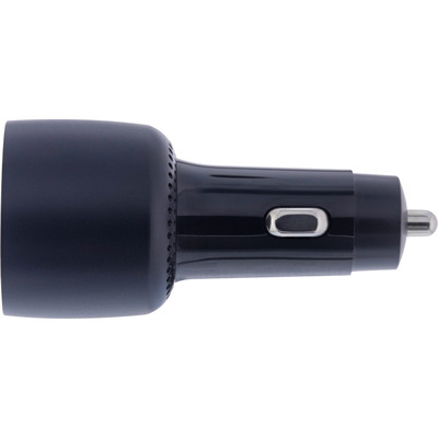 Nabíjačka USB do auta Power Delivery, 2xUSB C + QC USB A, max 5A 100W, čierna