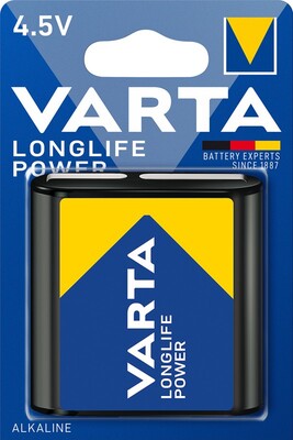Batéria VARTA Longlife Alkalická 3LR12 4.5V (Flat 4912) 1BL
