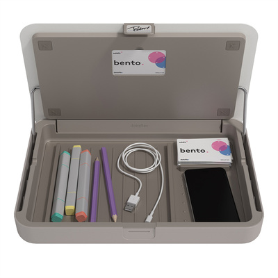 Stojan/podstavec na notebook, toolbox, 355x250x50–240mm, DATAFLEX, biely