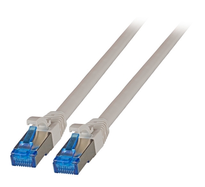 S/FTP (PiMF) Patchkábel LSOH 25m cat.7, sivý, Cu, SuperFlex