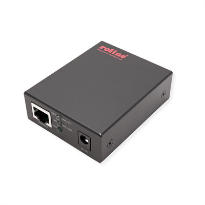 Optický konvertor, RJ45 - SFP, Gigabit, čierny
