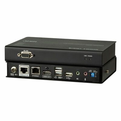 Predĺženie KVM cez TP do 100m, HDMI, USB, RS232, LAN, Audio (3,5mm jack), 4K@60Hz