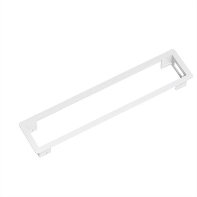 Power Frame rámik 4 pozície, 284x73x36mm, oceľ, biely
